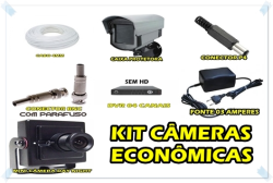 Kit câmeras de segurança PAULISTA
